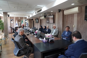 ابراز همدردی تیم معاونت توسعه با رئیس پژوهشگاه علوم غدد و متابولیسم در پی شهادت دکتر علی لاریجانی و فرزندش