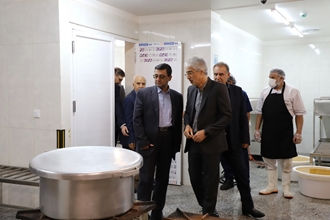افتتاح آشپزخانه بازسازی‌شده مجتمع بیمارستانی امیراعلم با حضور رئیس دانشگاه علوم پزشکی تهران